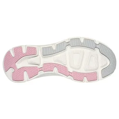 Walking*Skechers Women's , Relaxed Fit: D'Lux Walker 2.0 - Bold State Sneaker Grey Pink