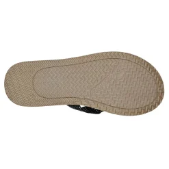 Flip Flops*Skechers Women's , Sandcomber Sandal Black