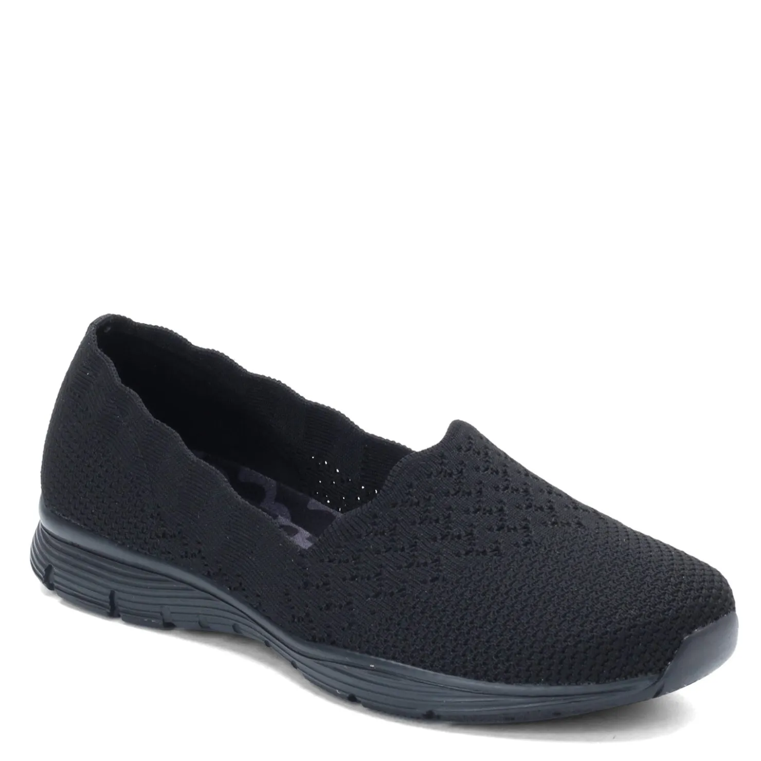 Women's , Seager - Stat Flat - Wide Width|Skechers Sale