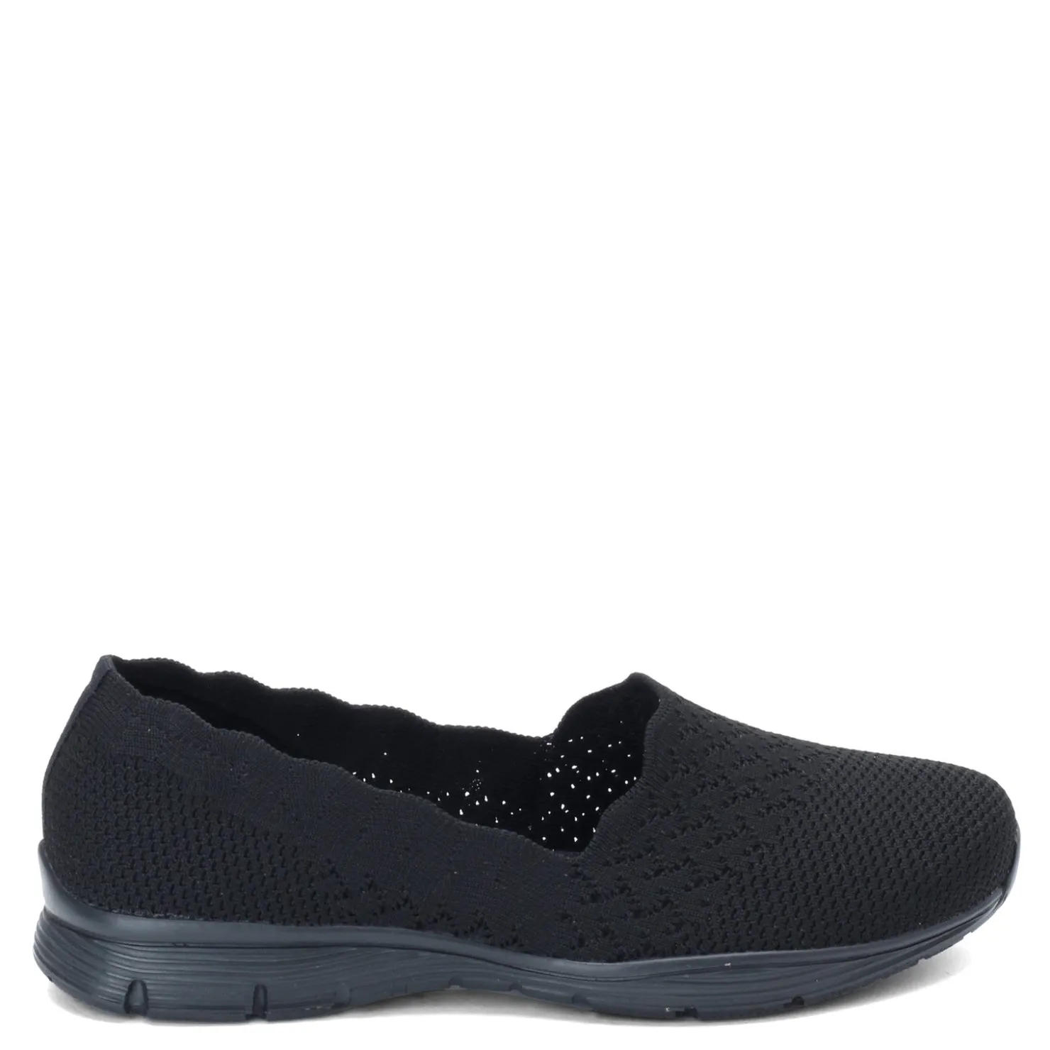 Women's , Seager - Stat Flat - Wide Width|Skechers Sale