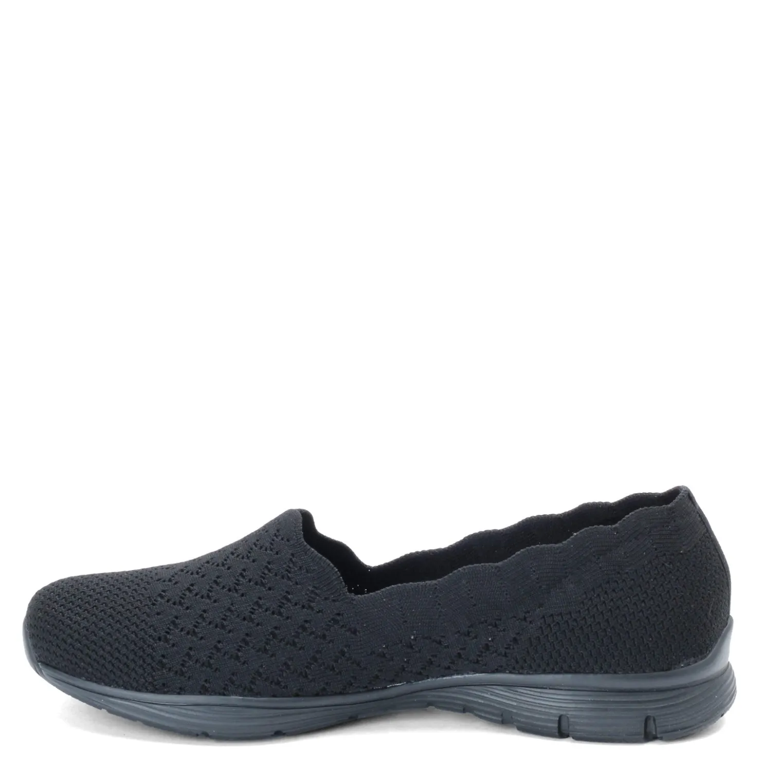 Women's , Seager - Stat Flat - Wide Width|Skechers Sale