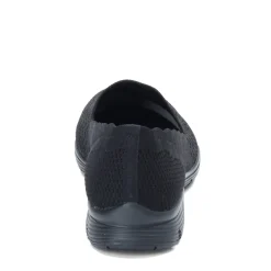 Women's , Seager - Stat Flat - Wide Width|Skechers Sale