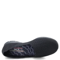 Women's , Seager - Stat Flat - Wide Width|Skechers Sale
