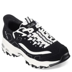 Fashion & Street*Skechers Women's , Slip-ins: D'Lites - New Classic Sneaker Black Wht