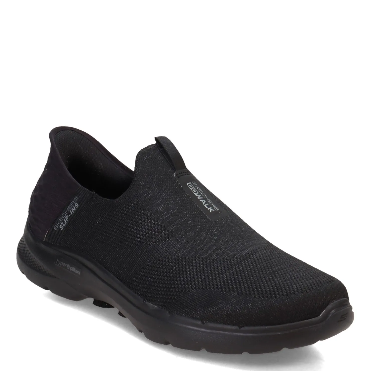 Walking*Skechers Women's , Slip-ins: GO WALK 6 - Fabulous View Sneaker - Wide Width Black