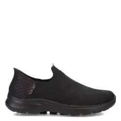 Walking*Skechers Women's , Slip-ins: GO WALK 6 - Fabulous View Sneaker - Wide Width Black