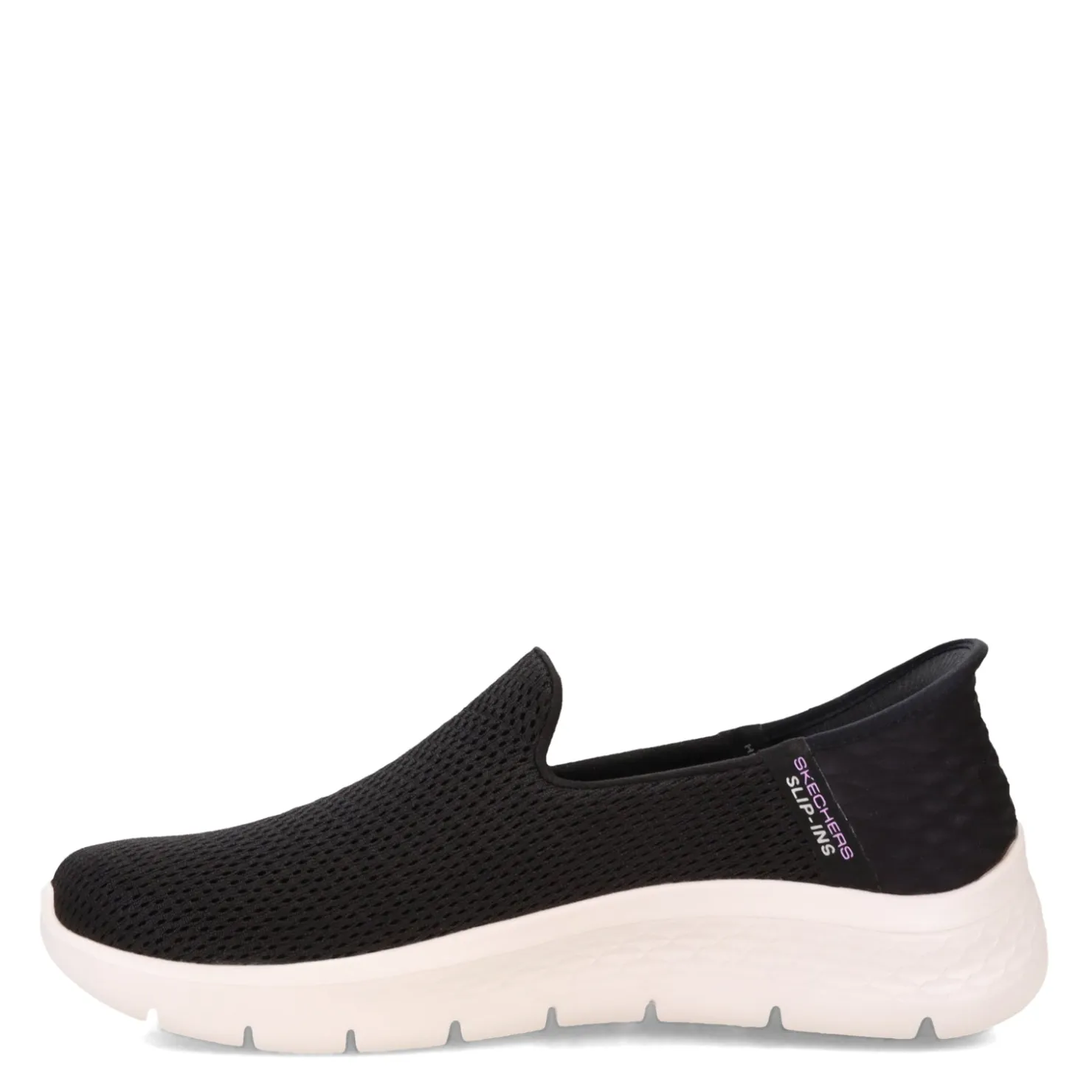 Walking*Skechers Women's , Slip-ins: GO WALK FLEX - Relish Sneaker - Wide Width Black White