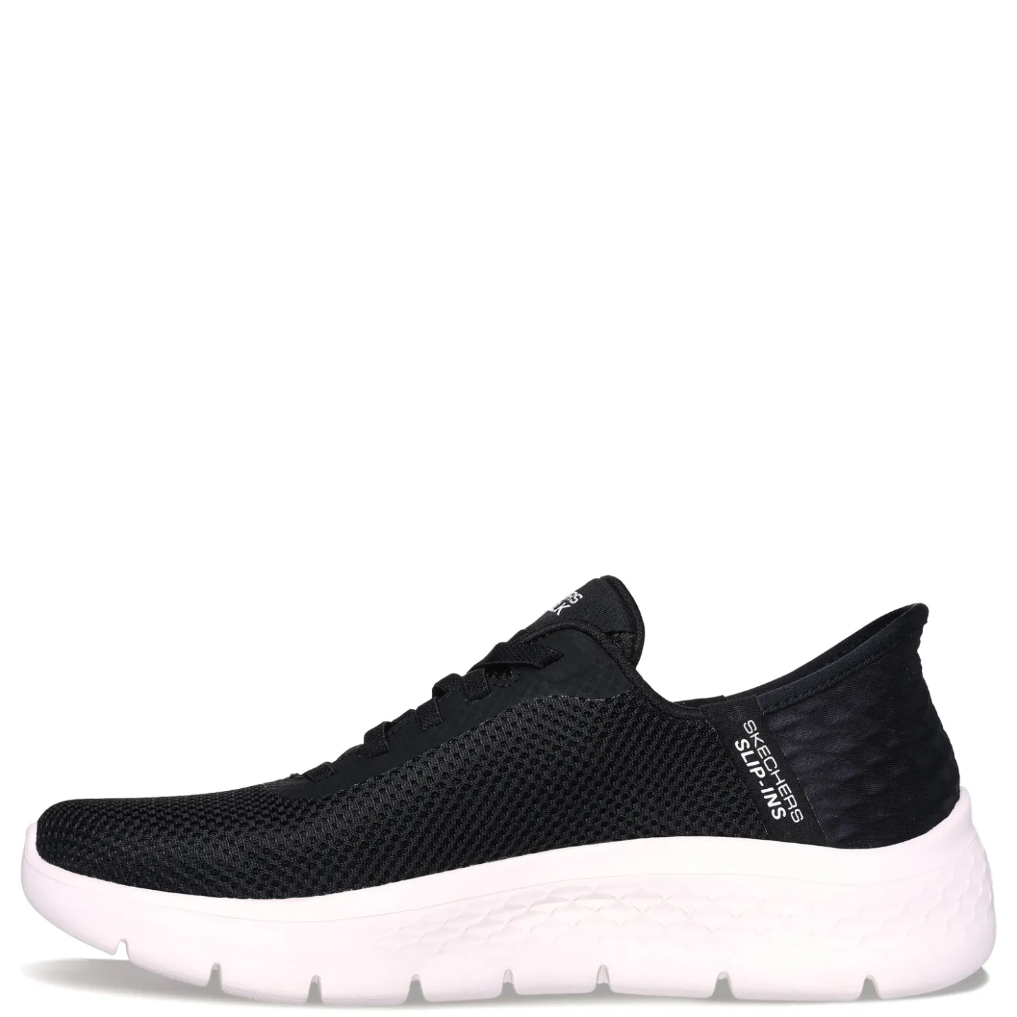 Walking*Skechers Women's , Slip-ins: GO WALK Flex - Grand Entrance Sneaker Black White