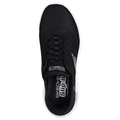 Walking*Skechers Women's , Slip-ins: GO WALK Flex - Grand Entrance Sneaker Black White