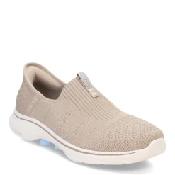 Walking*Skechers Women's , Slip-ins: GO WALK 7 - City Lights Sneaker Taupe Multi