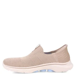 Walking*Skechers Women's , Slip-ins: GO WALK 7 - City Lights Sneaker Taupe Multi