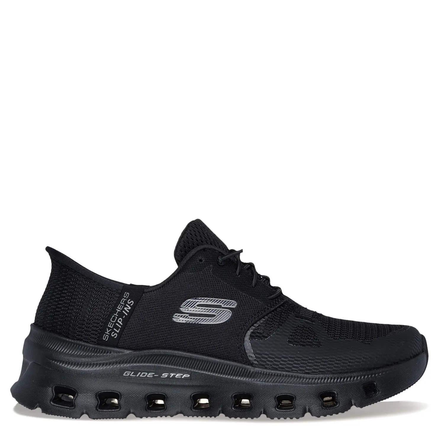 Walking*Skechers Women's , Slip-ins: Glide-Step Pro Walking Shoe Solid Black
