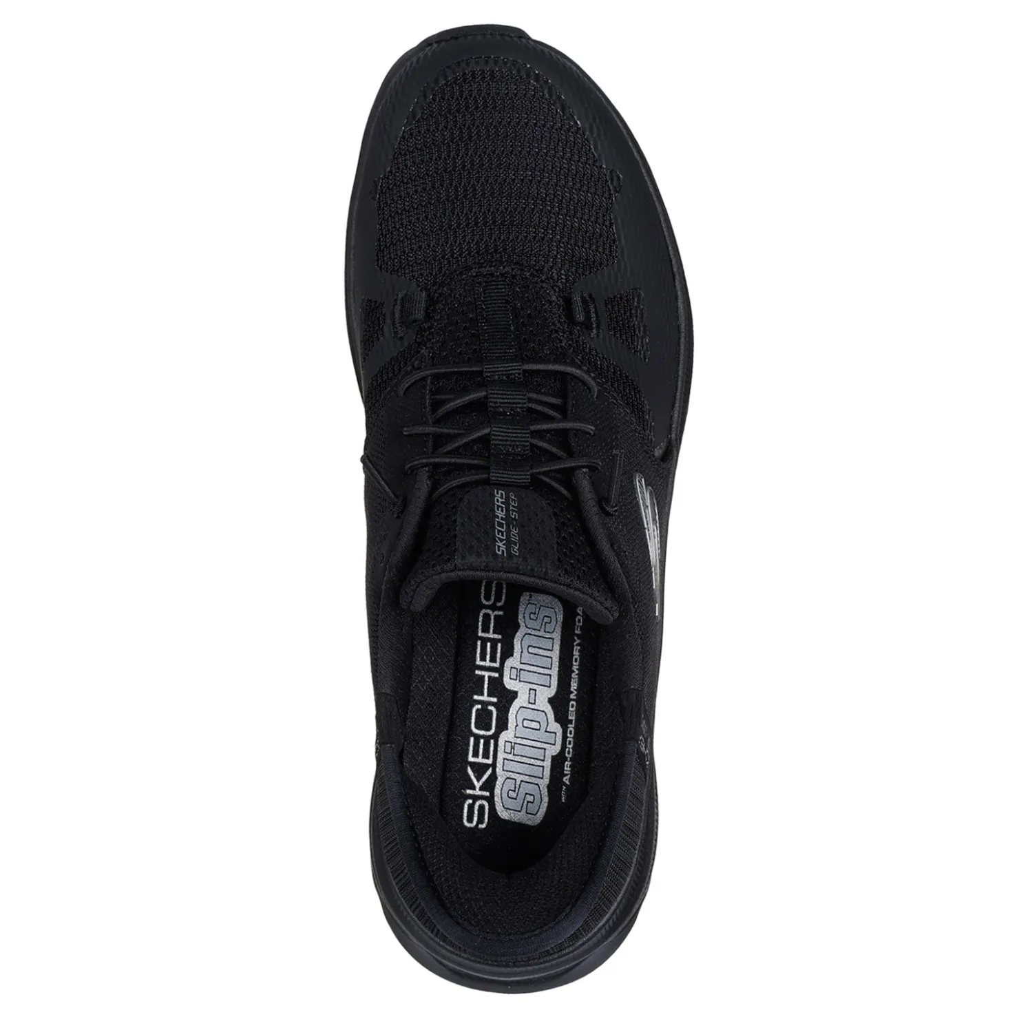 Walking*Skechers Women's , Slip-ins: Glide-Step Pro Walking Shoe Solid Black