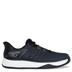 Court*Skechers Women's , Slip-ins Relaxed Fit: Viper Court Reload Pickleball Shoe Black/White