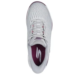 Court*Skechers Women's , Slip-ins Relaxed Fit: Viper Court Reload Pickleball Shoe Grey/Purple
