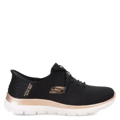 Women's , Slip-ins Summits - Girls Night Sneaker - Wide Width|Skechers Outlet