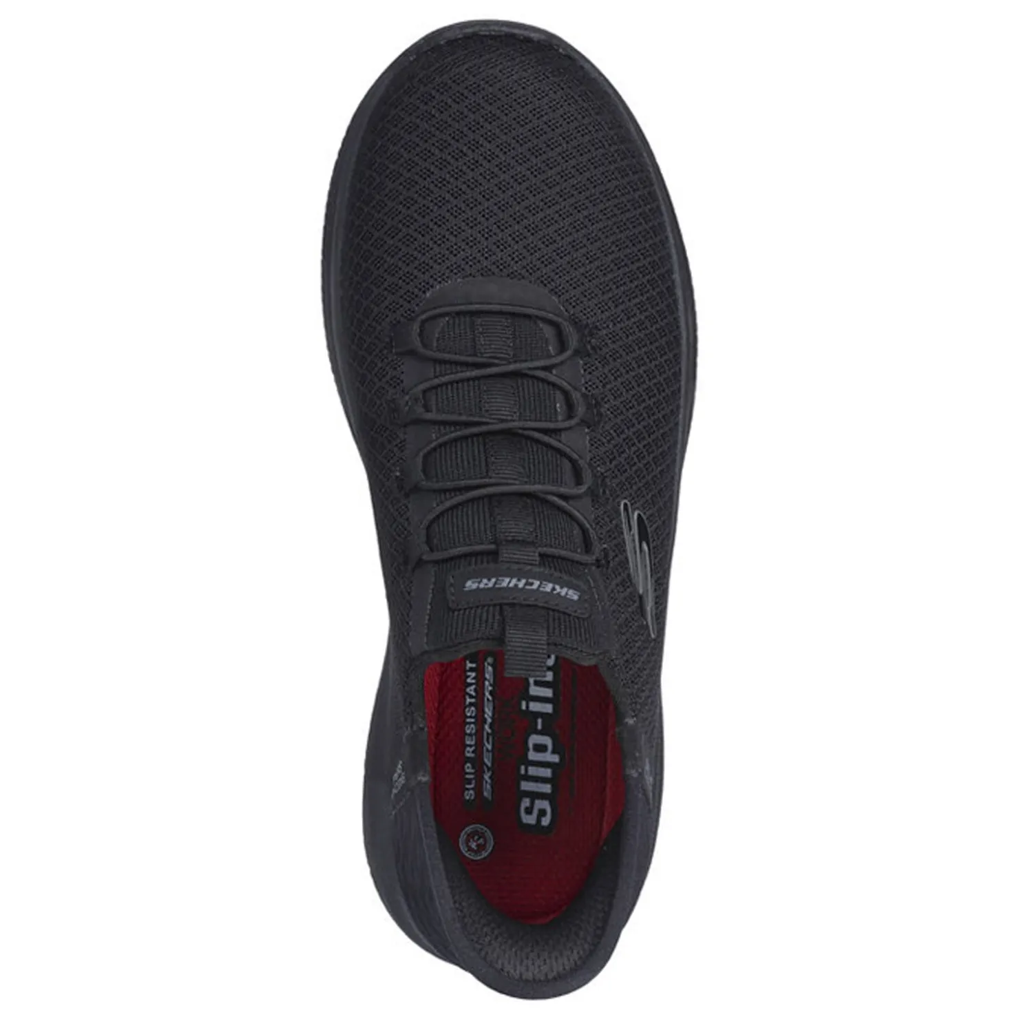 Women's Skechers, Slip-ins Work: Summits SR - Enslee Sneaker - Wide Width|Skechers Work Clearance
