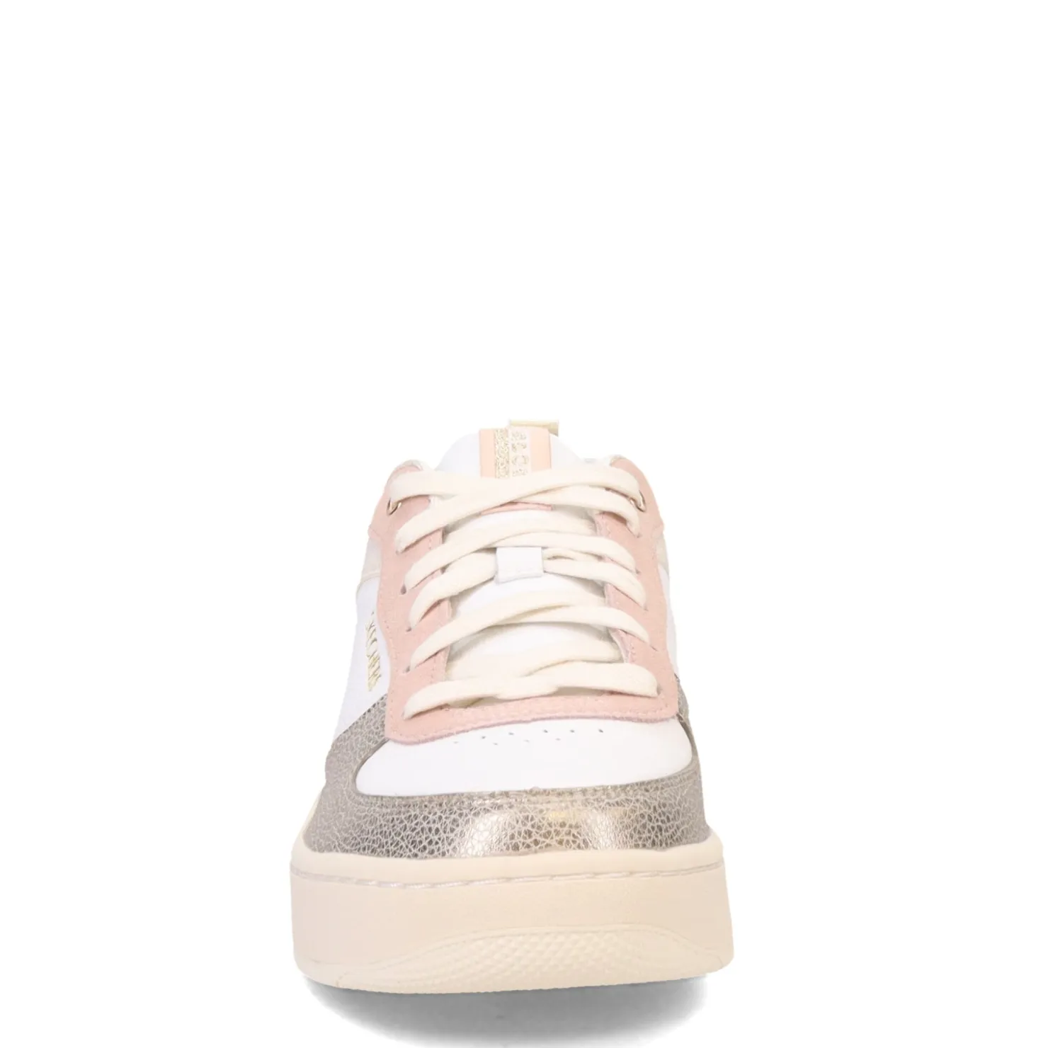 Fashion & Street*Skechers Women's , Sport Court 92-Sheer Shine Sneaker White/Pink