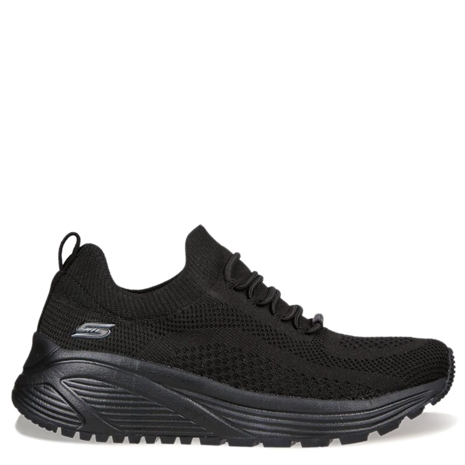 Walking*Skechers Women's , Sport Sparrow 2.0 - Allegiance Crew Sneaker - Wide Width Black/Black