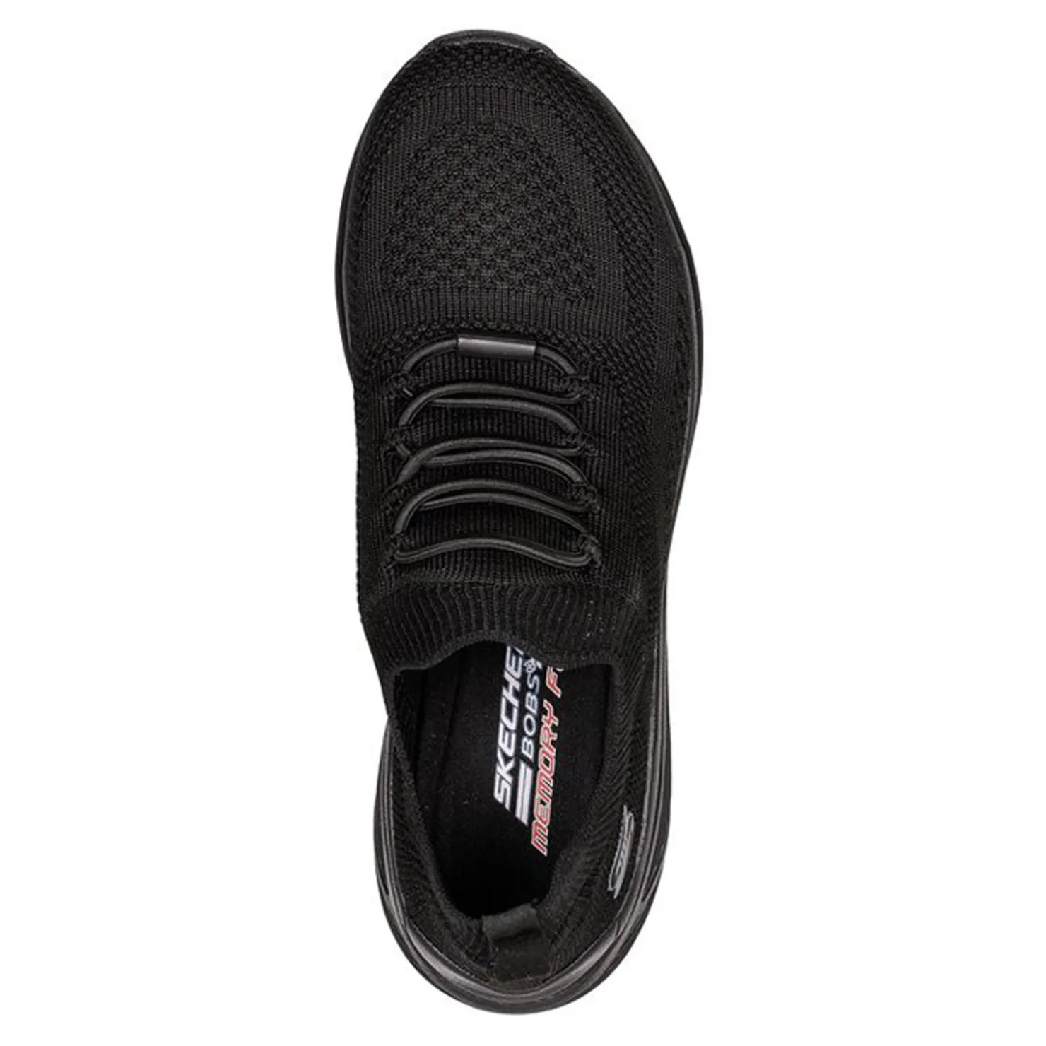 Walking*Skechers Women's , Sport Sparrow 2.0 - Allegiance Crew Sneaker - Wide Width Black/Black
