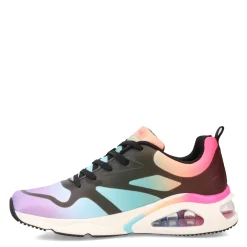 Fashion & Street*Skechers Women's Street, Tres-Air Uno - Hazey Sunset Sneaker Black Multi