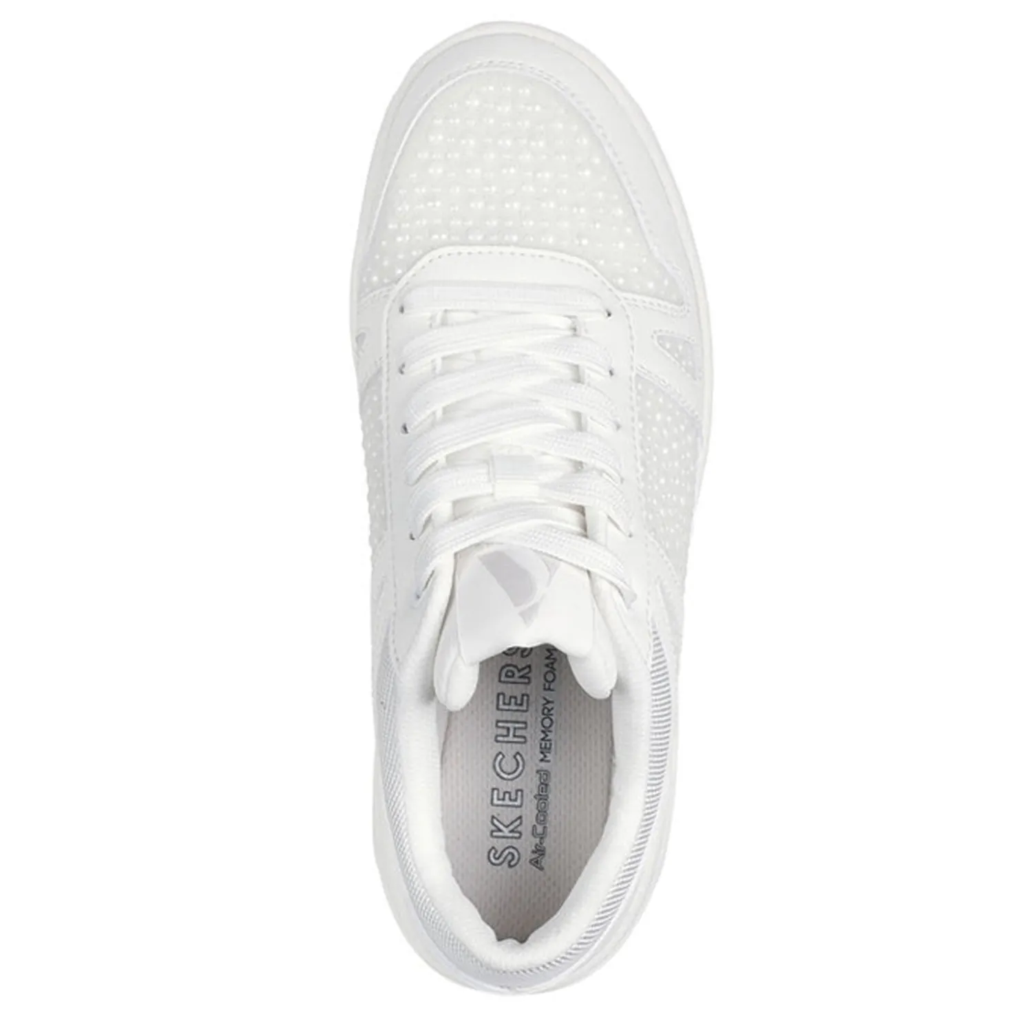 Women's Street, Uno Court - Opulent Pearls Sneaker|Skechers Online