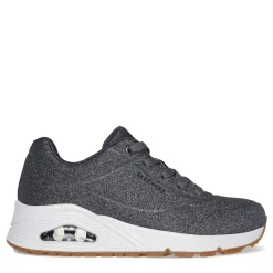 Fashion & Street*Skechers Women's Street, Uno - Glitter Bomb Sneaker Pewter