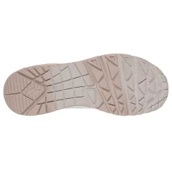 Fashion & Street*Skechers Women's Street, Uno - Cool Heels Sneaker White / Rose Gold
