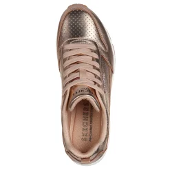 Fashion & Street*Skechers Women's Street, Uno â€“ Metallixs Sneaker Rose/Gold