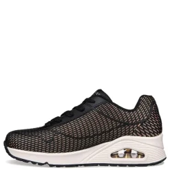 Fashion & Street*Skechers Women's Street, Uno - Shine Thru Sneaker Rose/Gold