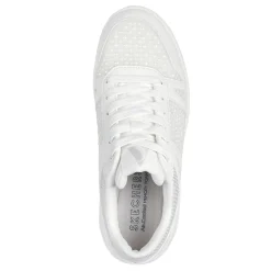 Fashion & Street*Skechers Women's Street, Uno Court - Opulent Pearls Sneaker White