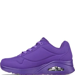 Fashion & Street*Skechers Women's Street, Uno - Neon Nights Sneaker Purple