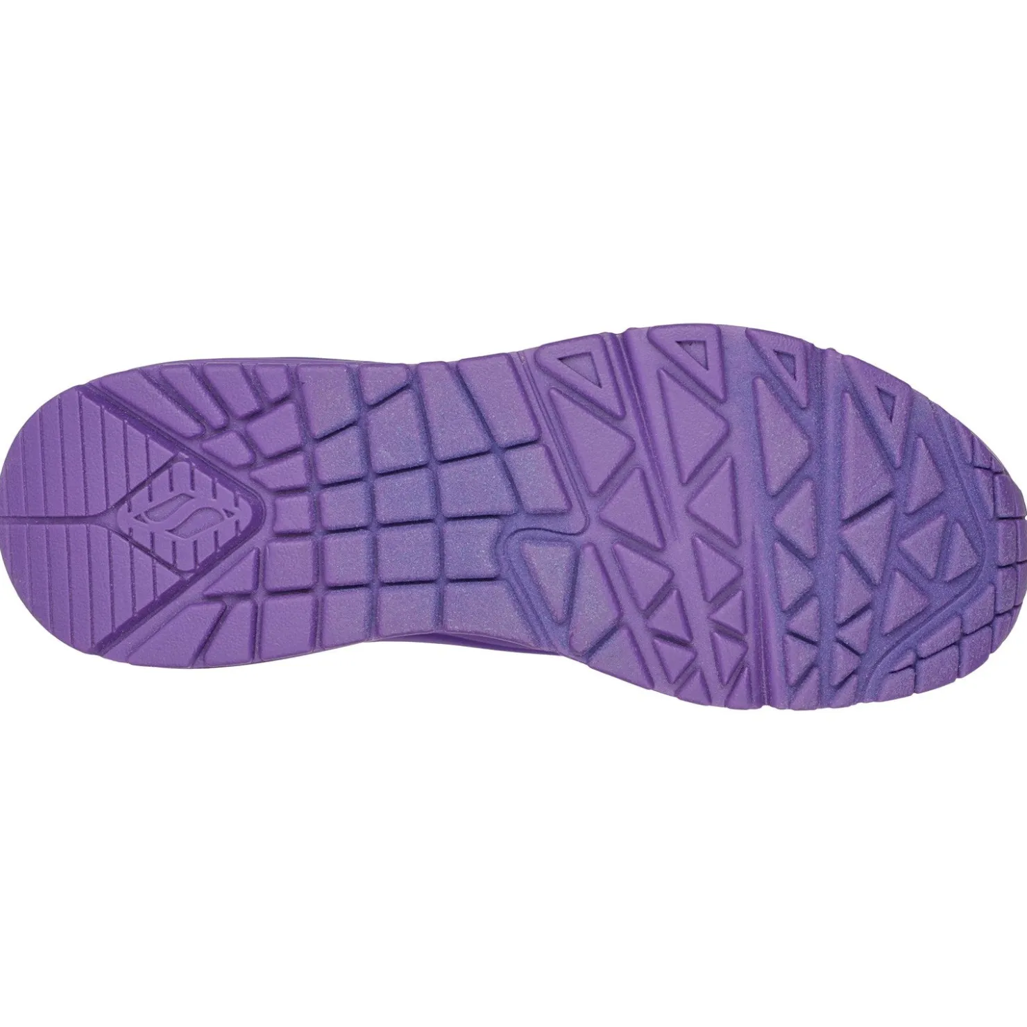 Fashion & Street*Skechers Women's Street, Uno - Neon Nights Sneaker Purple