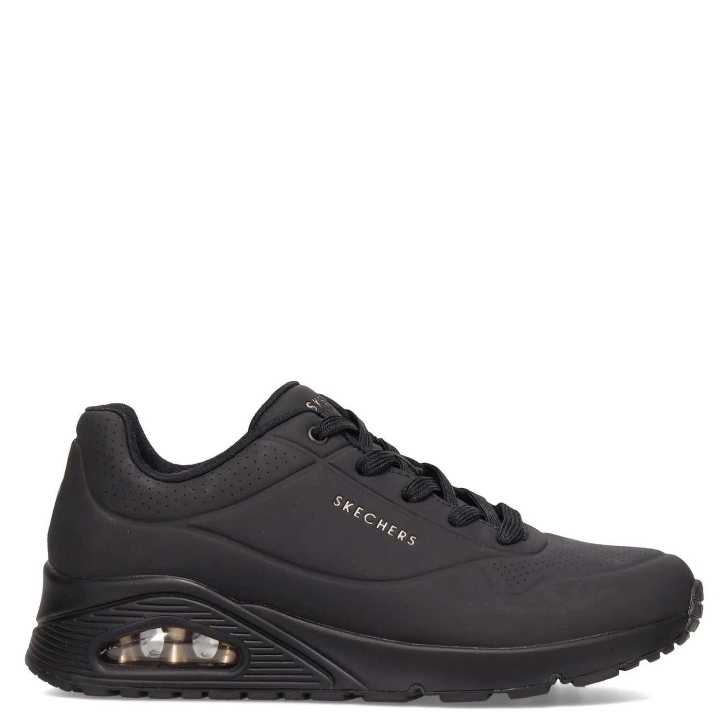 Fashion & Street*Skechers Women's Street, Uno - Stand on Air Sneaker Black