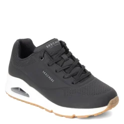 Fashion & Street*Skechers Women's Street, Uno - Stand on Air Sneaker Black/White