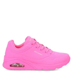 Fashion & Street*Skechers Women's Street, Uno - Stand on Air Sneaker Hot Pink