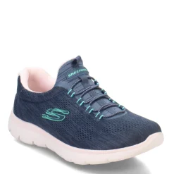 Women's , Summits - Fun Flair Sneaker - Wide Width|Skechers Sale