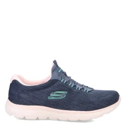 Women's , Summits - Fun Flair Sneaker - Wide Width|Skechers Sale