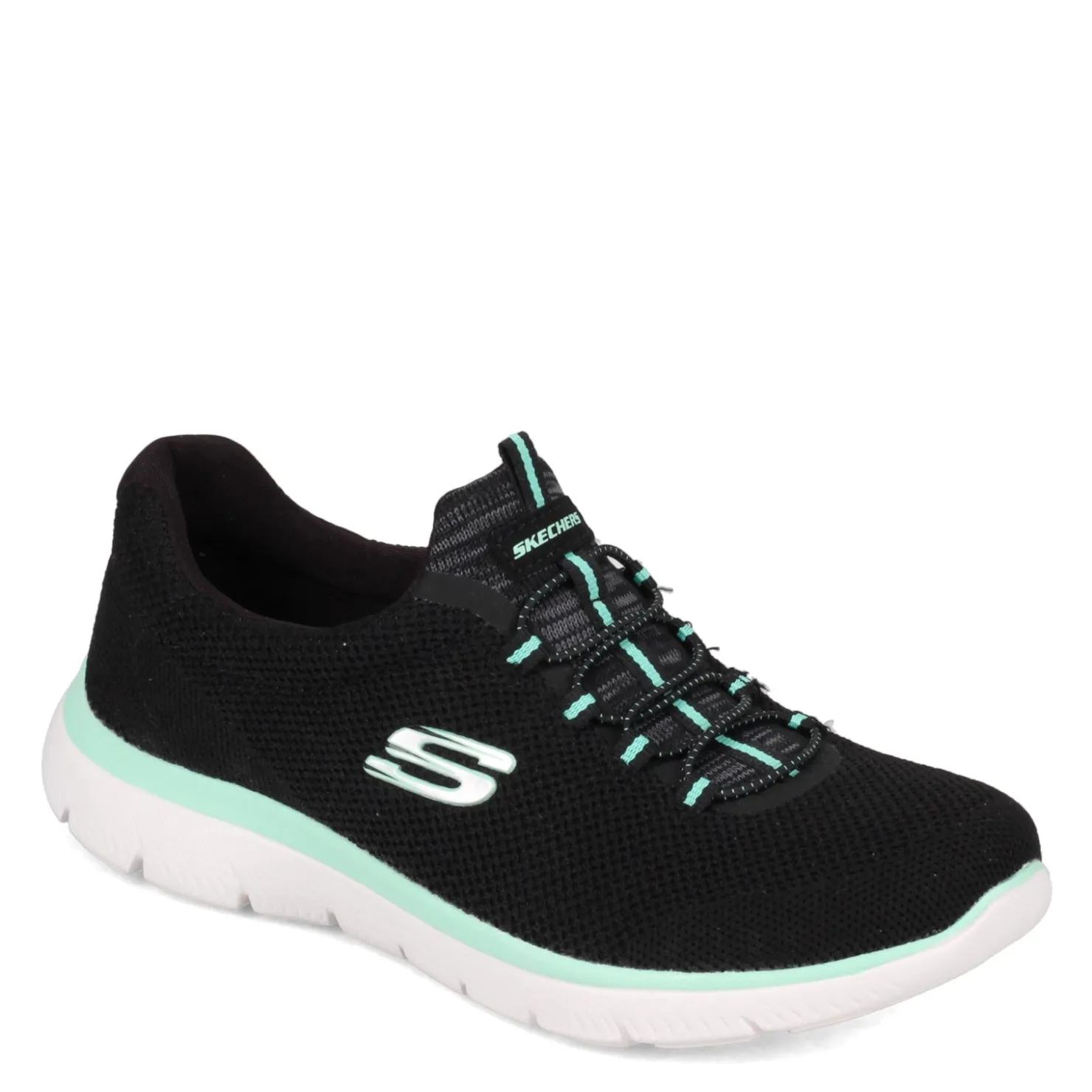 Women's , Summits - Cool Classic Sneaker - Wide Width|Skechers