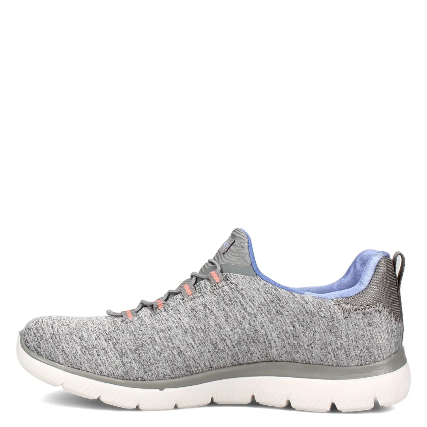 Walking*Skechers Women's , Summits - Quick Getaway Sneaker Grey Blue