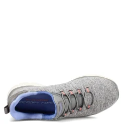 Walking*Skechers Women's , Summits - Quick Getaway Sneaker Grey Blue
