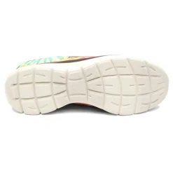Fashion & Street*Skechers Women's , Summits - Looking Groovy Sneaker Black Multi