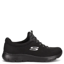 Walking*Skechers Women's , Summits - Cool Classic Sneaker - Wide Width Black