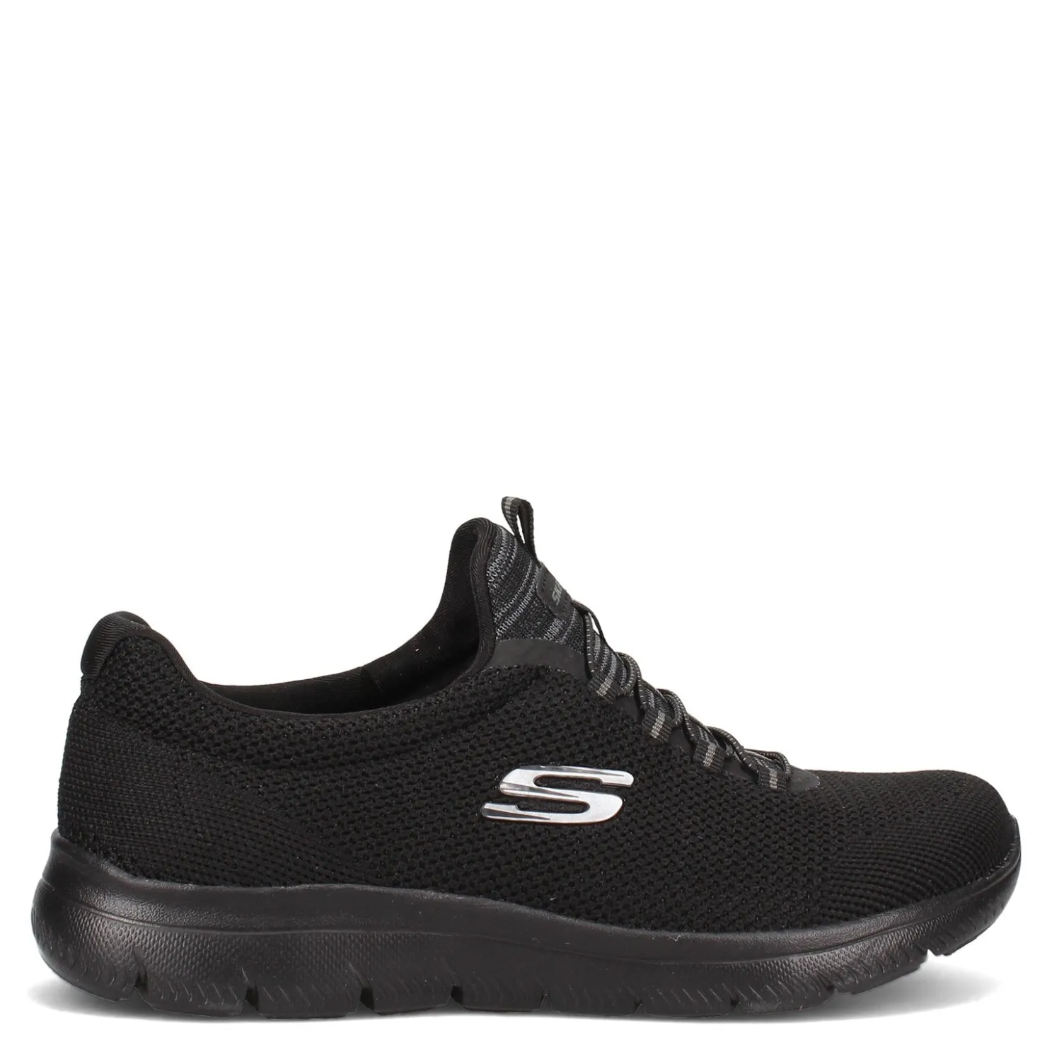 Walking*Skechers Women's , Summits - Cool Classic Sneaker - Wide Width Black