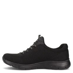 Walking*Skechers Women's , Summits - Cool Classic Sneaker - Wide Width Black