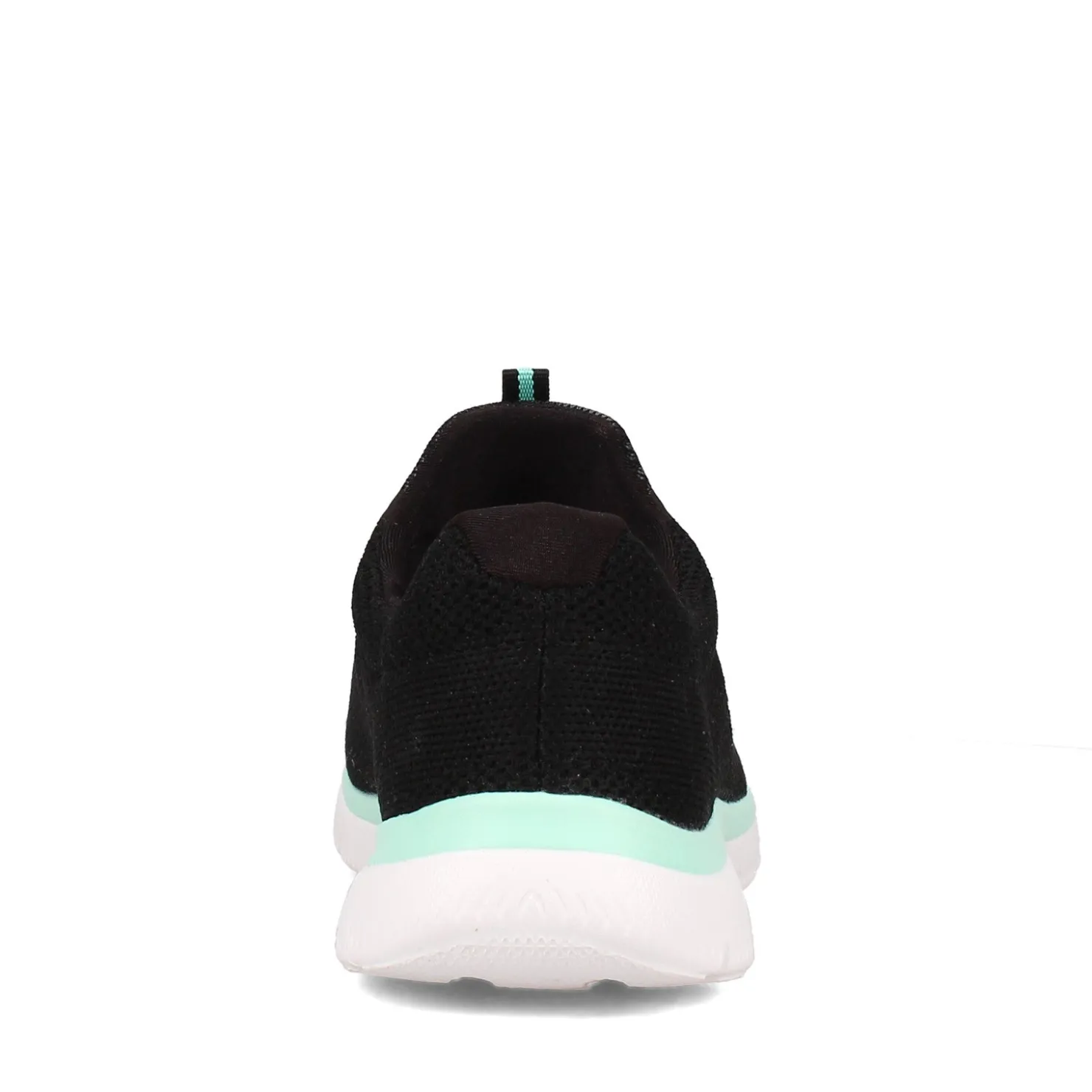 Walking*Skechers Women's , Summits - Cool Classic Sneaker - Wide Width Black Turquoise