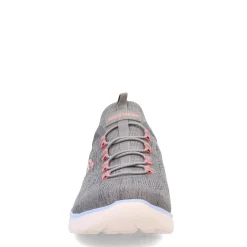 Walking*Skechers Women's , Summits - Fun Flair Sneaker Grey