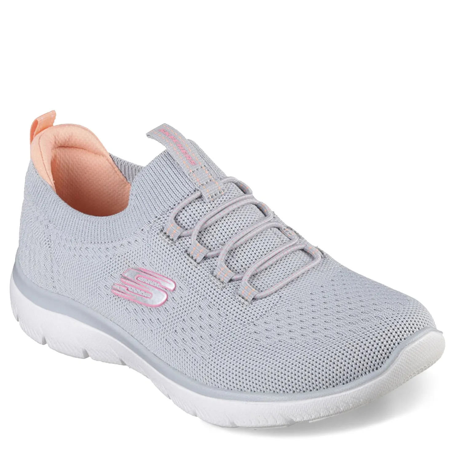 Walking*Skechers Women's , Summits - Top Player Sneaker Gray Multi