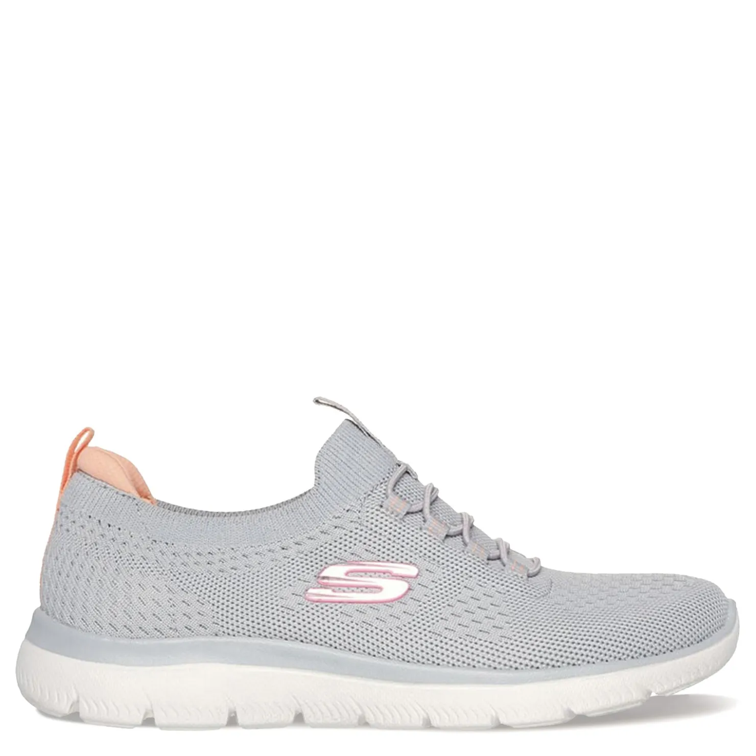 Walking*Skechers Women's , Summits - Top Player Sneaker Gray Multi