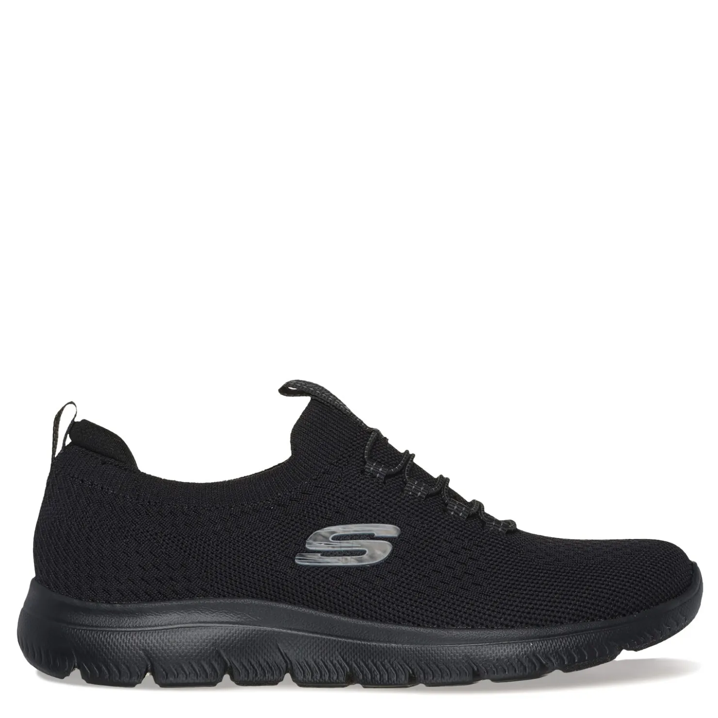 Walking*Skechers Women's , Summits - Top Player Sneaker - Wide Width Black